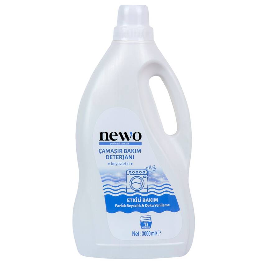 Newo Sıvı Çamaşır Bakım Deterjanı Beyaz 3L - 1