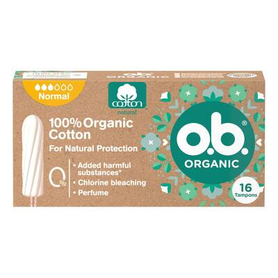 Ob Organıc Normal Tampon 16'lı - Ob