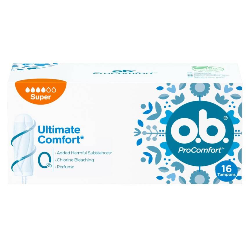 O.B. ProComfort Tampon Süper, 16'lı - 1