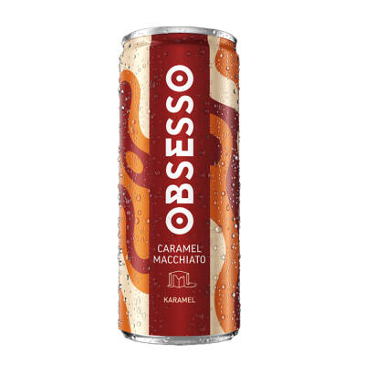 Obsesso Caramel Macchiato Soğuk Kahve 250 Ml - Obsesso