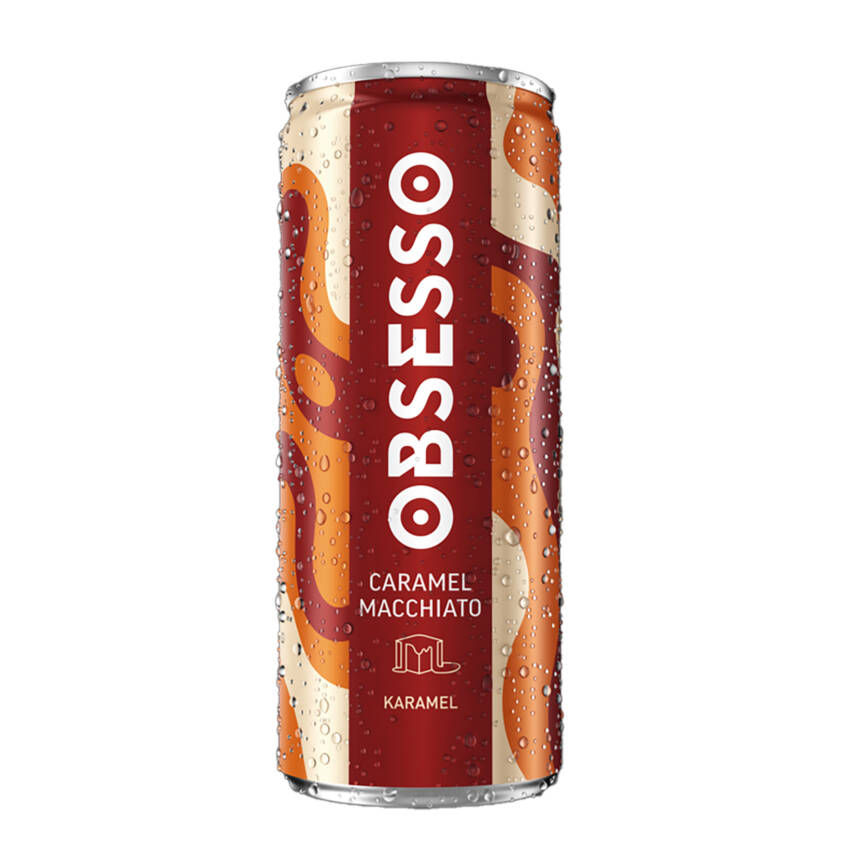 Obsesso Caramel Macchiato Soğuk Kahve 250 Ml - 1