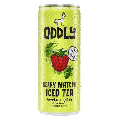 Oddly Berry Matcha Çilek Matcha Kutu 250 Ml - Oddly