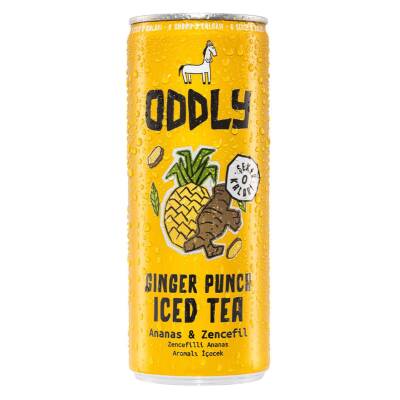 Oddly Ginger Punch Yeşil Çay Ananas Zencefil 250 Ml - Oddly