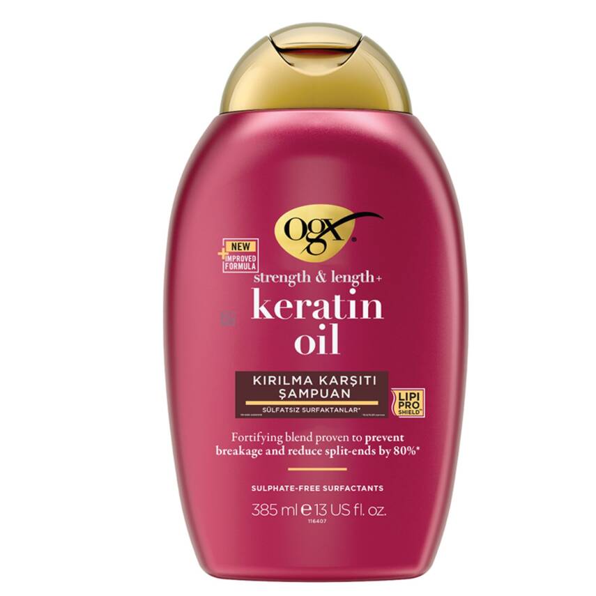 Ogx Keratın Oıl Kırılma Karşıtı Şampuan 385 Ml - 1