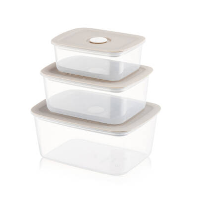 Olux Line Saklama Kabı Set (180 Ml - 450 Ml - 950 Ml) - Olux