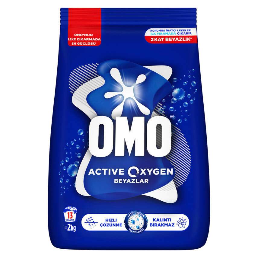 Omo Active Oxygen Toz 2 Kg - 1