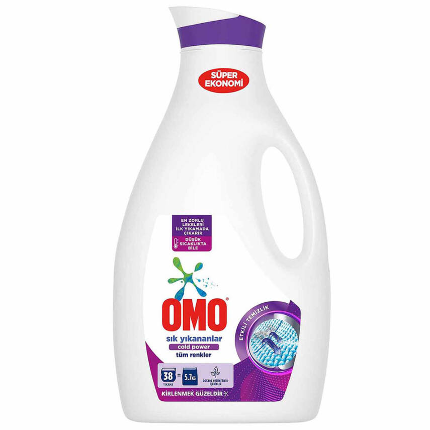 Omo Sıvı Sık Yıkananlar 38 Yıkama 2.47 L - 1