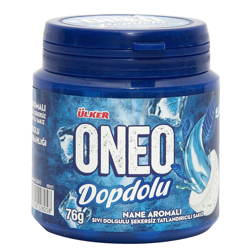 Oneo Dopdolu Nane Şişe Sakız 76 G - 1