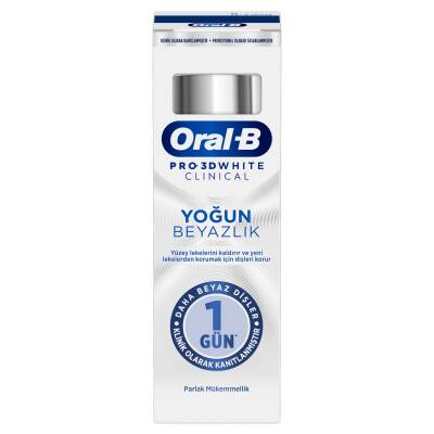 Oral-B Pro 3D White Clinical Parlak Mükemmellik 75 Ml - Oral-B