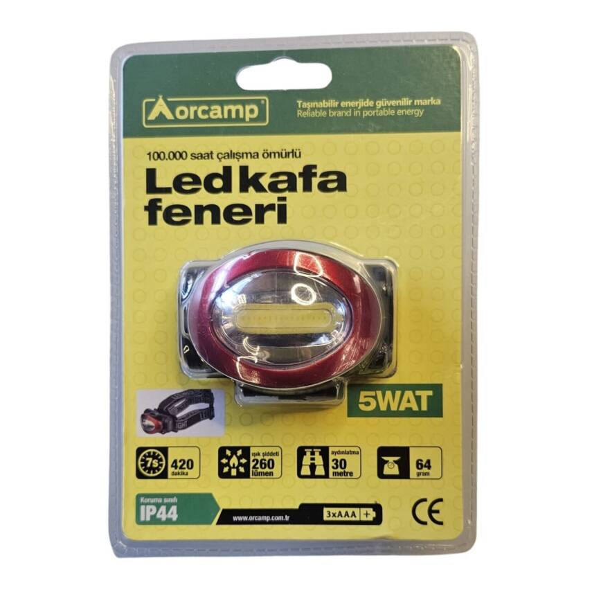 Orcamp OUT- 4200 Kafa Feneri (64 G - 260 Lümen) - 1