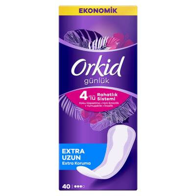 Orkid Günlük Ped Extra Uzun 40'lı - Orkid