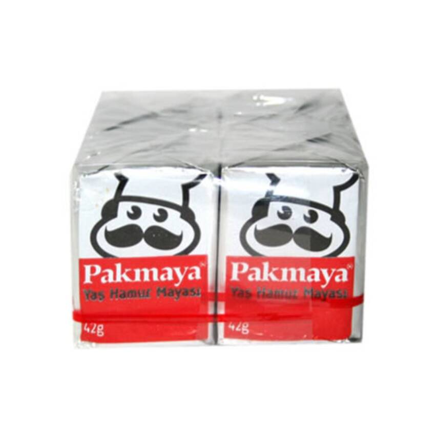 Pakmaya 4'lü Yaş Hamur Mayası 168 G - 1
