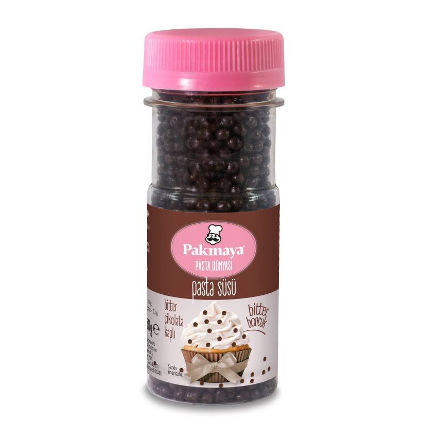 Pakmaya Bitter Çikolata Kaplı Pirinç Patlağı 50 G - 1