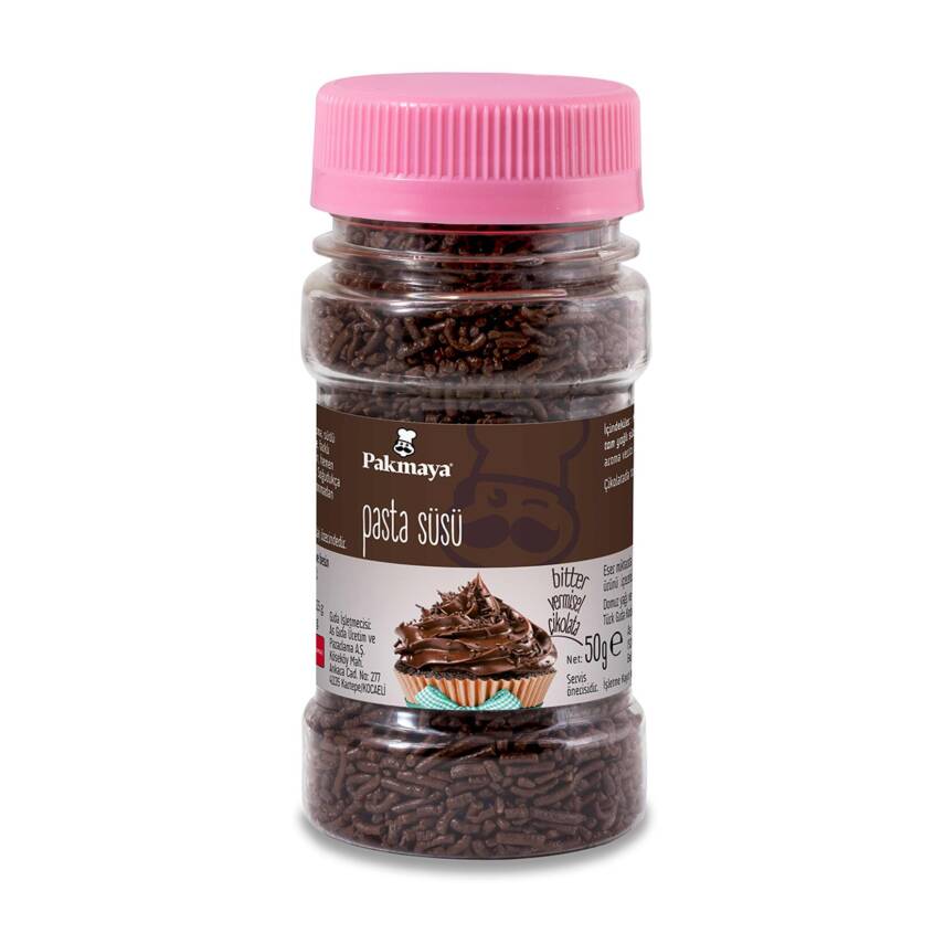 Pakmaya Bitter Vermisel Çikolata 50 G - 1