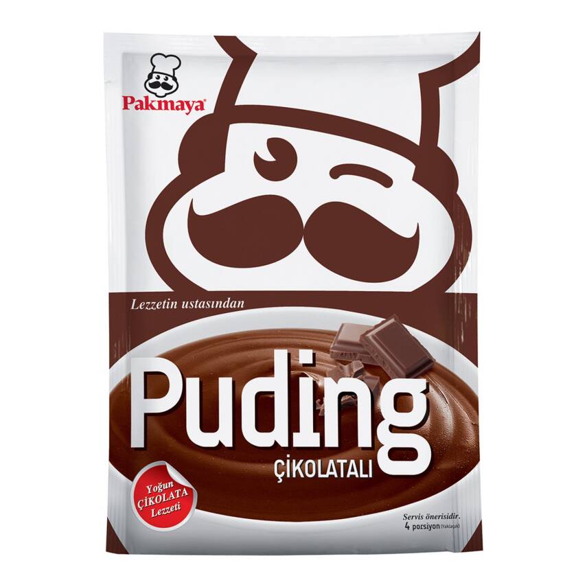 Pakmaya Çikolatalı Puding 106 G - 1