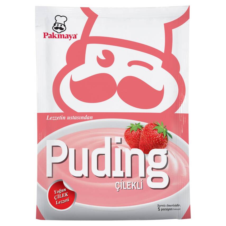 Pakmaya  Çilekli Puding 125 G - 1