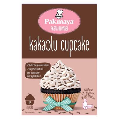 Pakmaya Cupcake Kakaolu Un Karışımı 163 G - Pakmaya