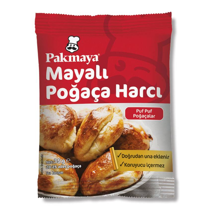 Pakmaya Mayalı Poğaça Harcı 35 G - 1