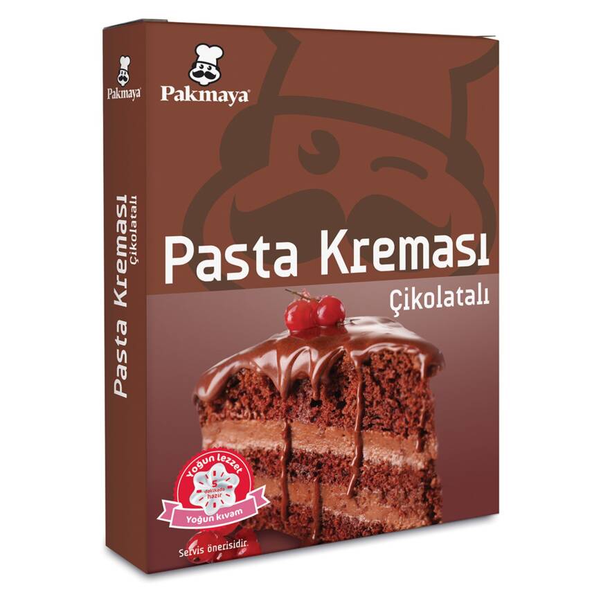Pakmaya Pasta Kreması Çikolatalı 162 G - 1