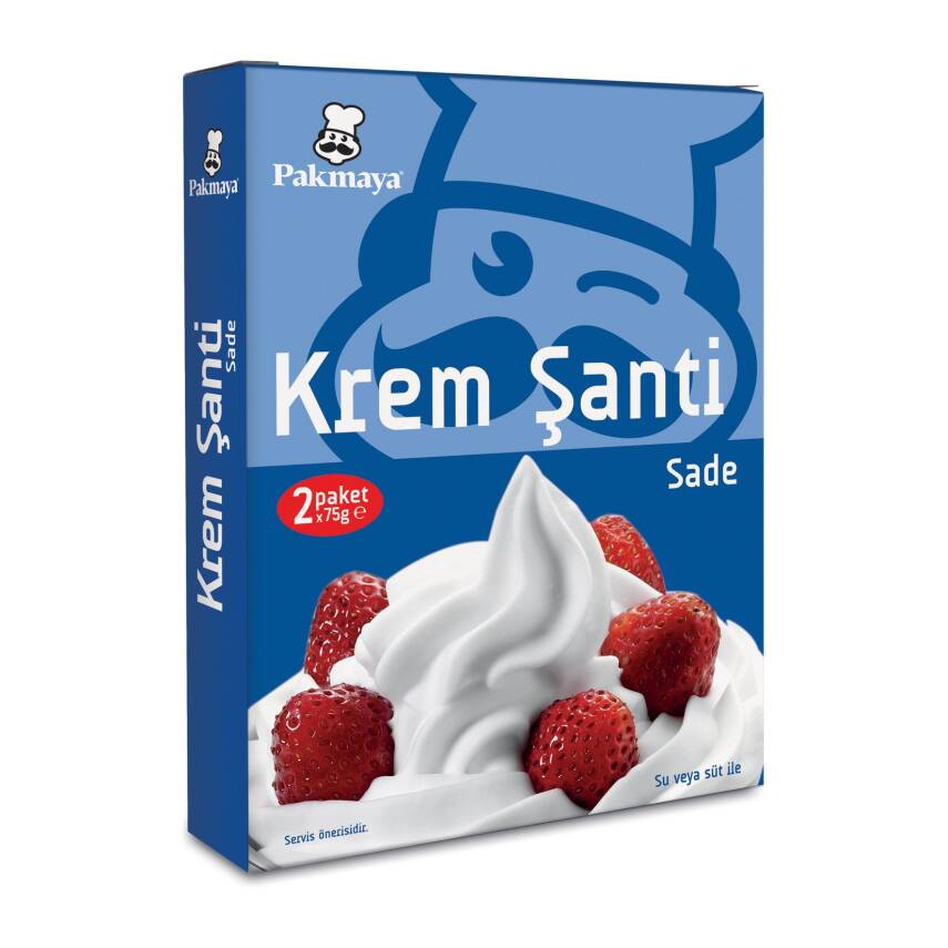 Pakmaya Sade Krem Şanti Kutu 150 G - 1