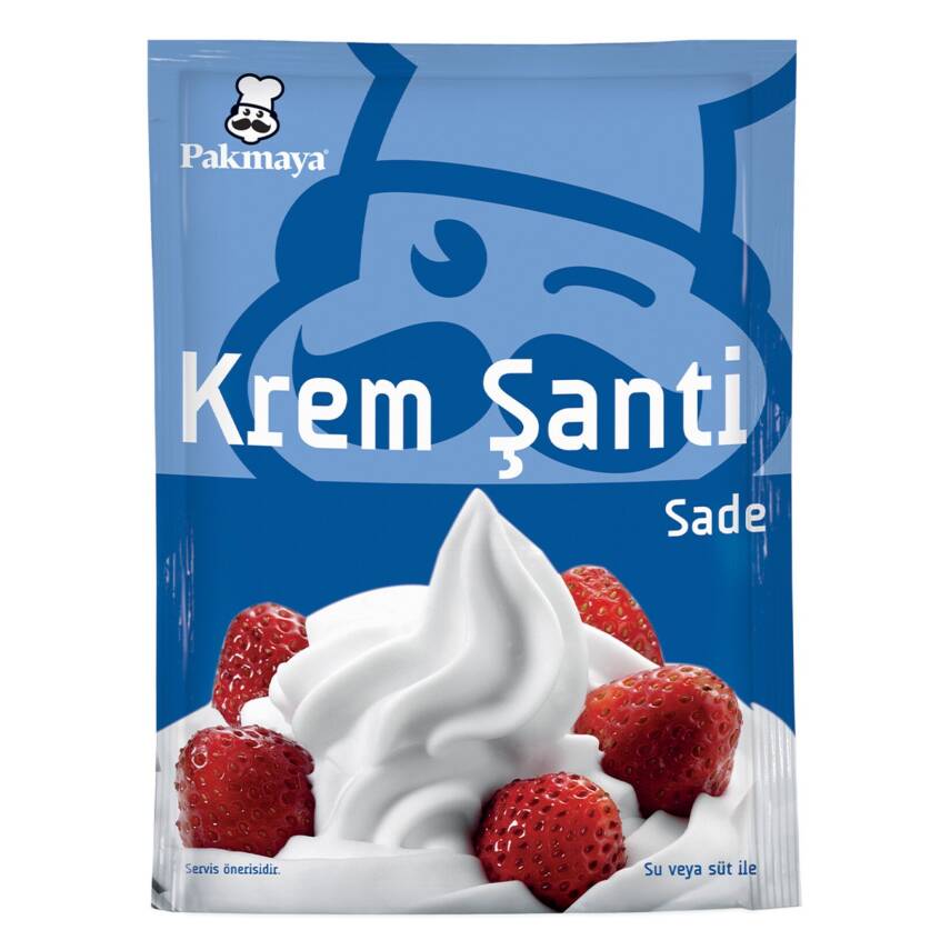 Pakmaya Sade Krem Şanti Tekli 75 G - 1