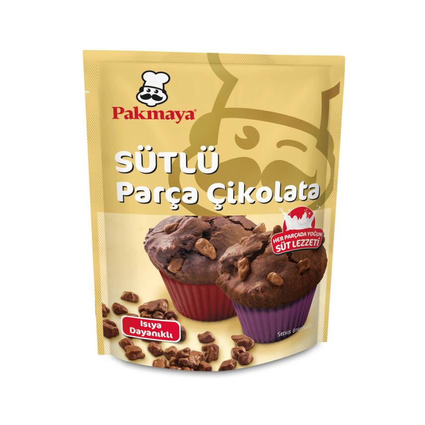 Pakmaya Sütlü Parça Çikolata 70 G - 1