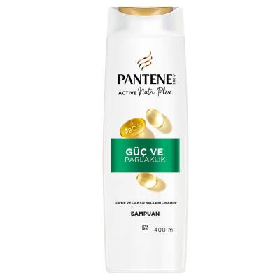 Pantene Güç ve Parlaklık Şampuan 400 Ml - Pantene