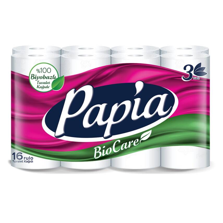 Papia Biocare Tuvalet Kağıdı 16'lı - 1