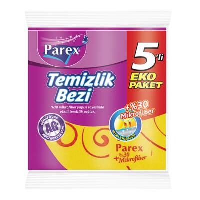 Parex Temizlik Bezi 5'li - Parex