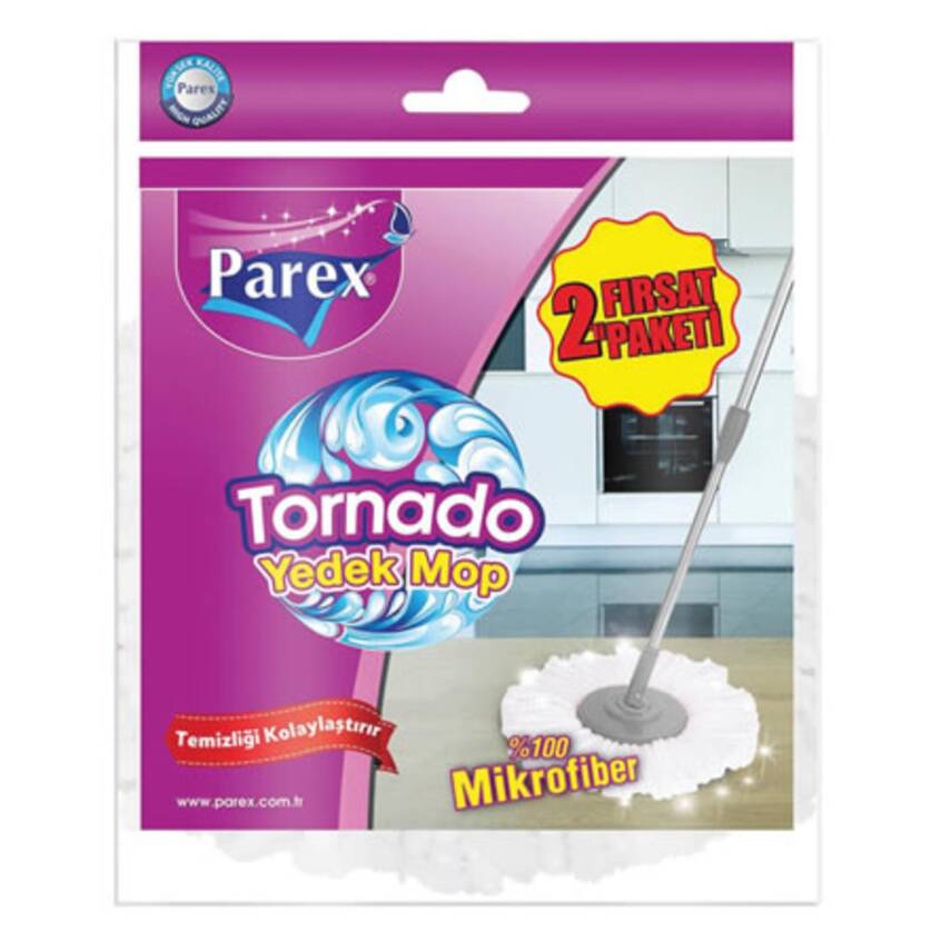 Parex Tornado Mop Yedek 1+1 - 1