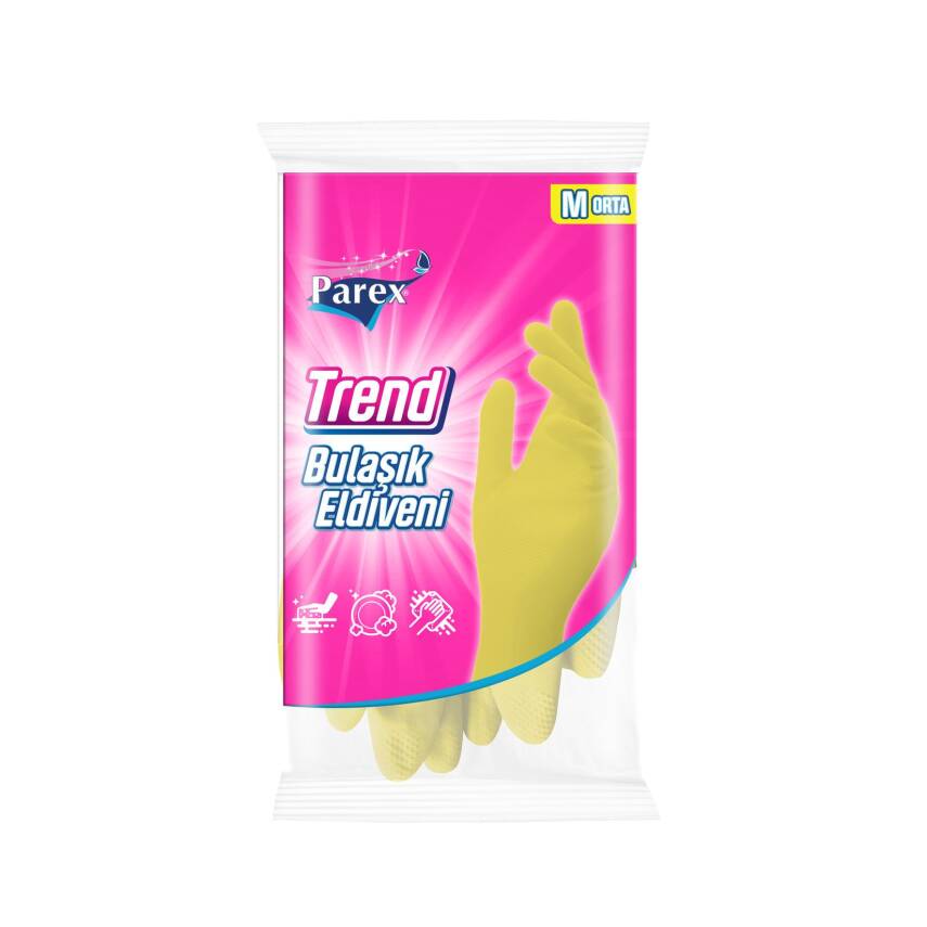 Parex Trend Bulaşık Eldiveni M - 1