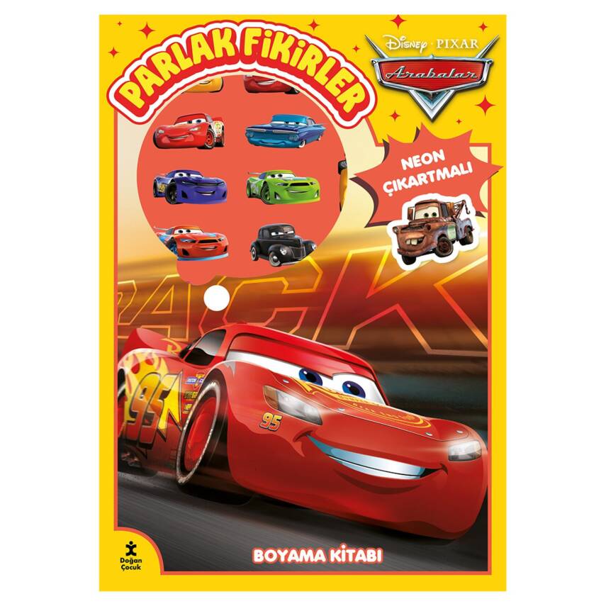Parlak Fikirler Neon Çıkartmalı Boyama Kitabı - 1