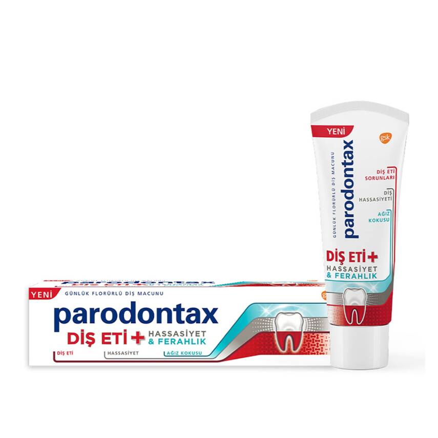 Parodontax Diş Eti + Hassasiyet & Ferahlık Diş Macunu 75 ml - 1