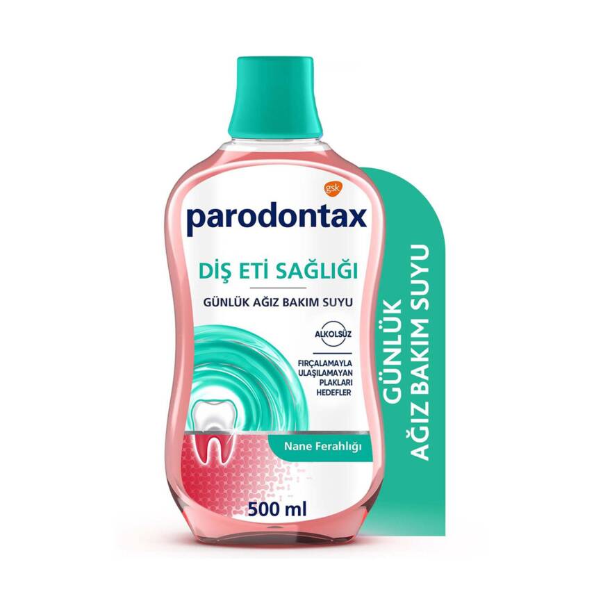 Parodontax Nane Ferahlığı Ağız Bakım Suyu 500 Ml - 1