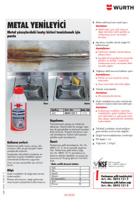 Paslanmaz Çelik Bakım Yağı 400ml - 3