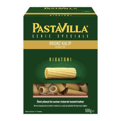 Pastavilla Bronz Kalıp Rigatoni 500 G - Pastavilla