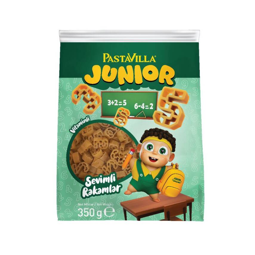 Pastavilla Junior Sevimli Rakamlar 350G - 1