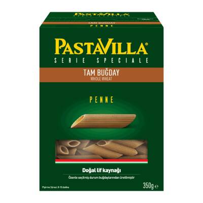 Pastavilla Tam Buğday Penne Kalem Makarna 350 G - Pastavilla