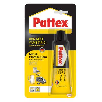 Pattex Şeffaf Tüp 50 Gr ( Metal,cam,plastik ) - Pattex