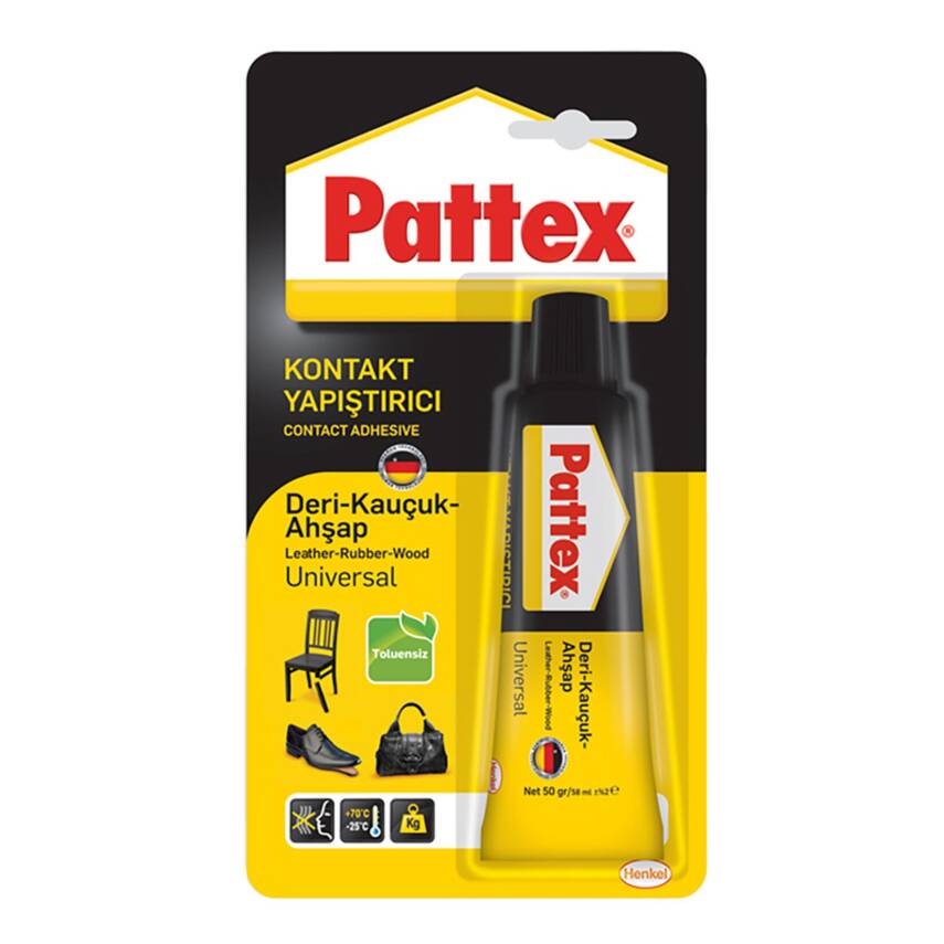 Pattex Tüp 50 G ( Deri,kauçuk,ahşap ) - 1
