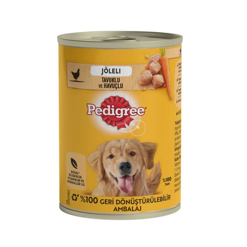 Pedigree Tavuklu Konserve Yaş Mama 400 G - 1