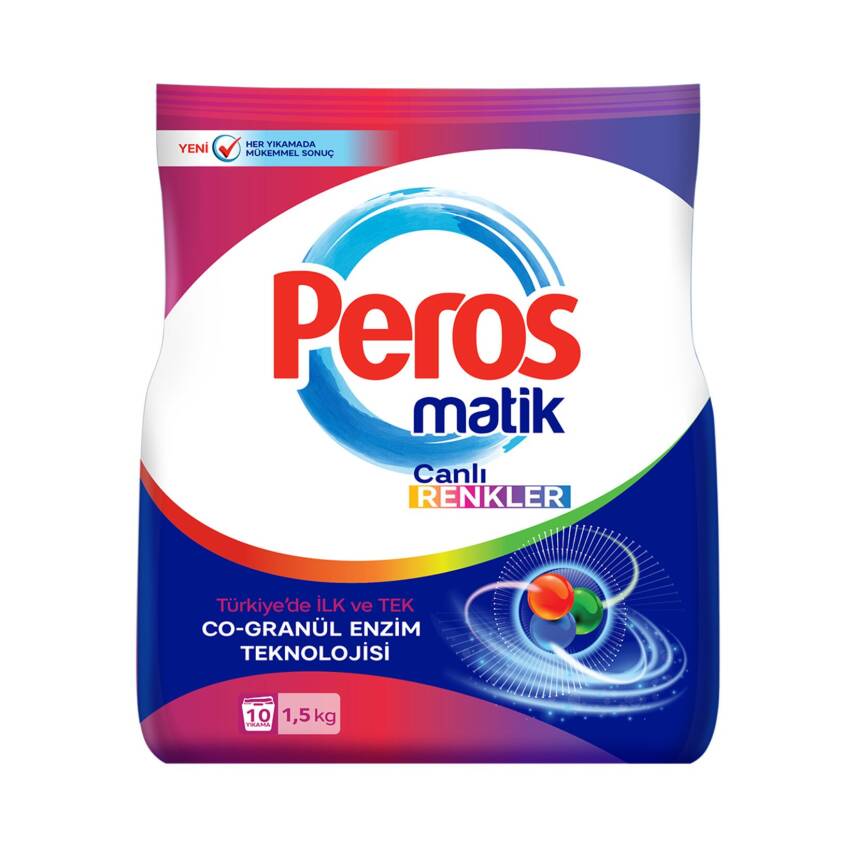 Peros 1,5 Kg Matik Canlı Renkler - 1