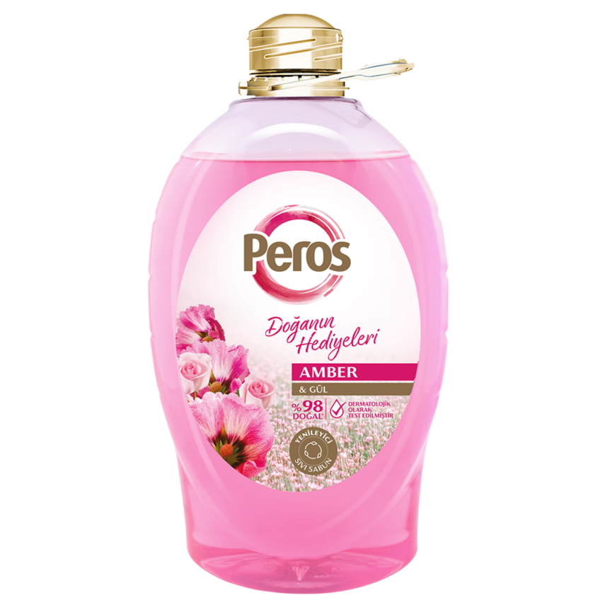 Peros Amber & Gül Sıvı Sabun 2.94 L - 1