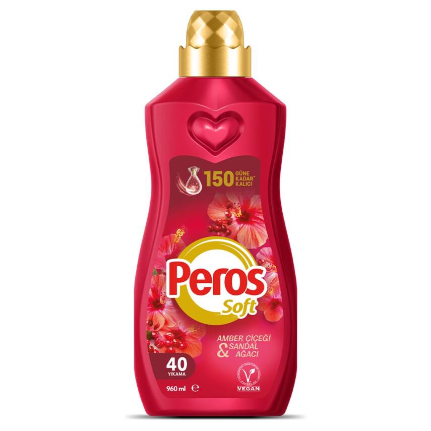 Peros Amber Konsantre Yumuşatıcı 960 Ml - 1
