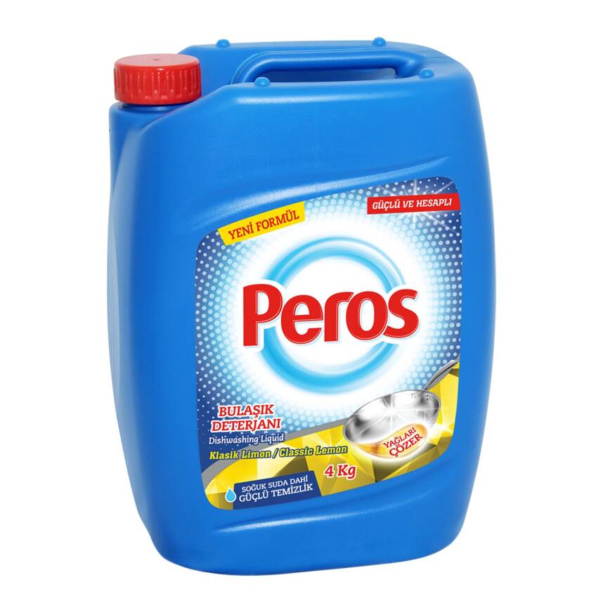 Peros Limon Sıvı Bulaşık Deterjanı 3.88 L - 1