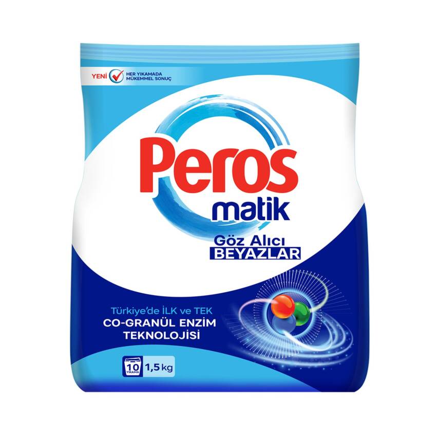 Peros Matik 1,5 Kg Göz Alıcı Beyazlar - 1