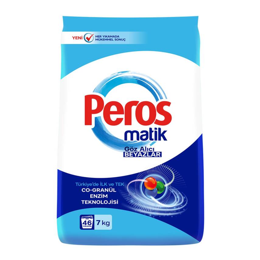 Peros Matik Göz Alıcı Beyazlar 7 Kg - 1