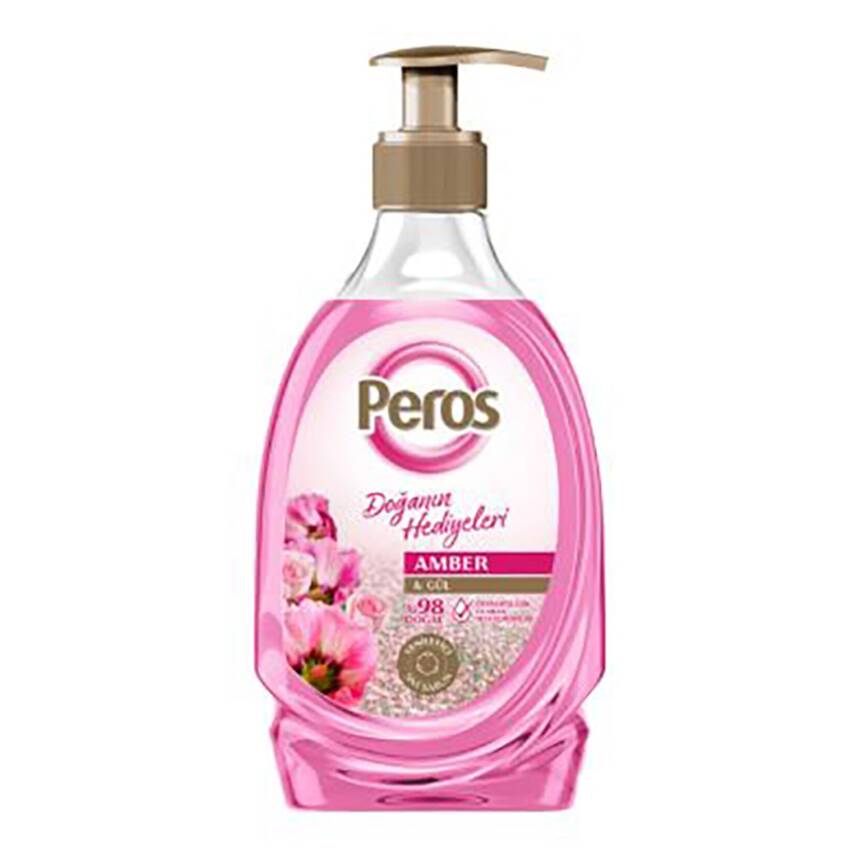 Peros Sıvı Sabun Amber & Gül 392Ml - 1