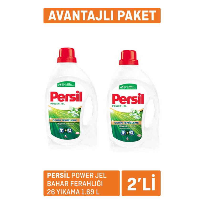 Persil Power Jel Bahar Ferahlığı 26 Yıkama 1.69 L - 1