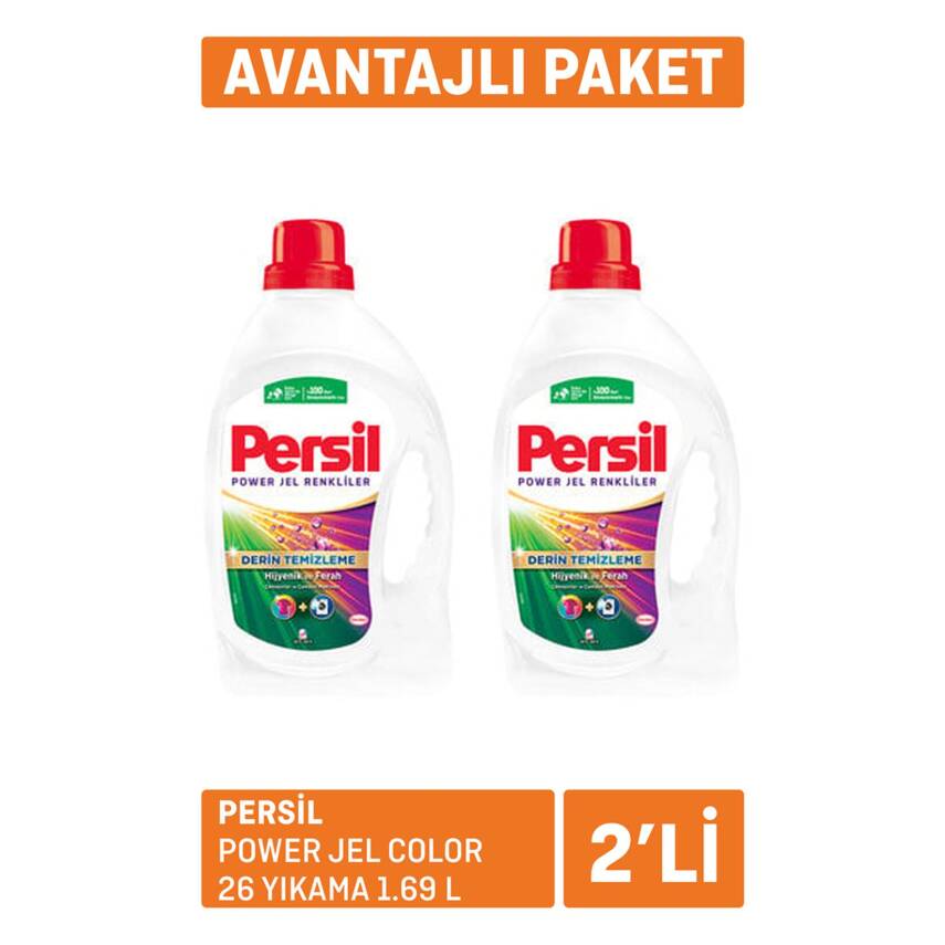 Persil Power Jel Color 26 Yıkama 1.69 L - 1